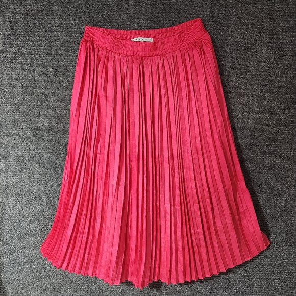 Endless Rose Dresses & Skirts - Endless Rose Fucsia Pleated Midi Women's Skirt Sz M